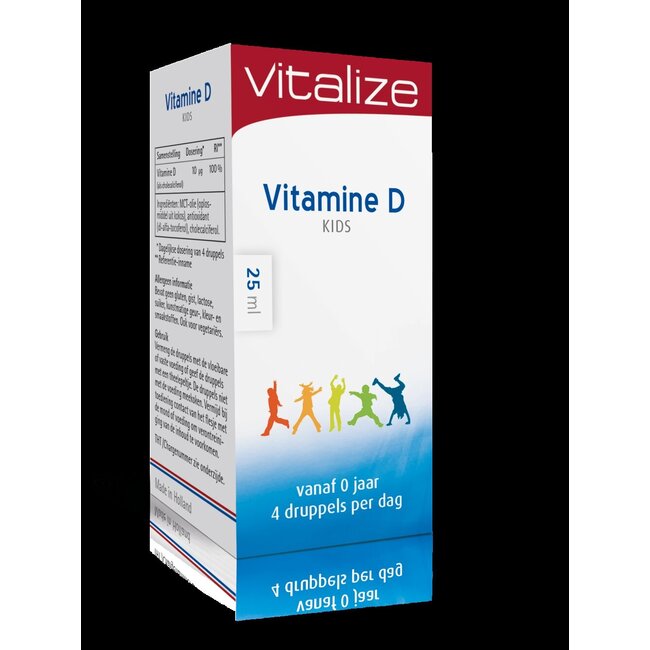Vitalize Vitamine D kids 25 Milliliter