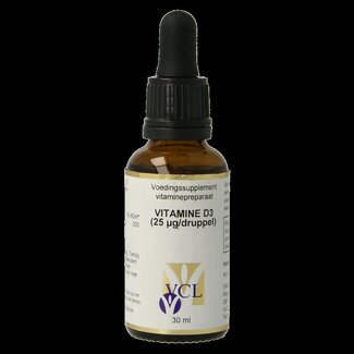 Vital Cell Life Vital Cell Life Vitamine D3 25mcg druppels 30 Milliliter