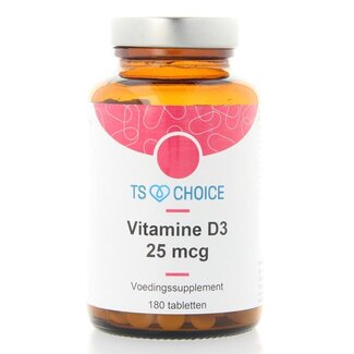 TS Choice TS Choice Vitamine D3 25mcg 180 Tabletten