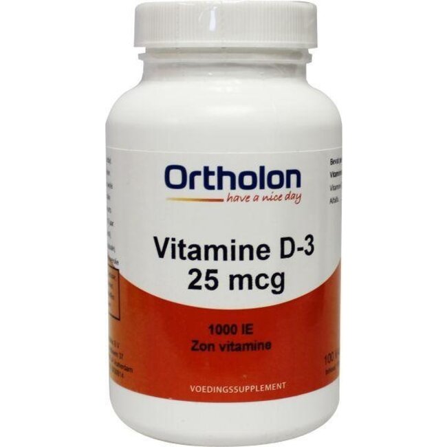 Ortholon D 25 mcg 1000IE 100 Vegetarische capsules