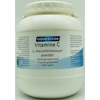 Nova Vitae Nova Vitae Vitamine C ascorbinezuur poeder 5 Kilogram
