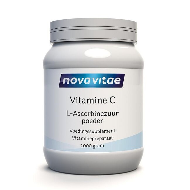 Nova Vitae Vitamine C ascorbinezuur poeder 1 Kilogram