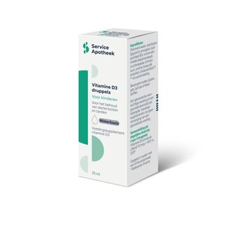 Service Apotheek Service Apotheek Vitamine D3 druppels 25 Milliliter