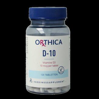Orthica Orthica Vitamine D-10 120 Tabletten