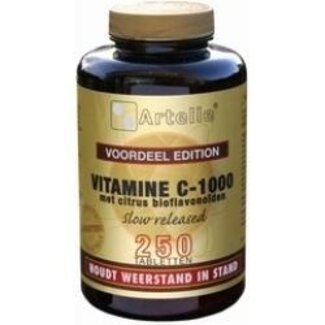 Artelle Artelle Vitamine C 1000mg/200mg bioflavonoiden 250 Tabletten