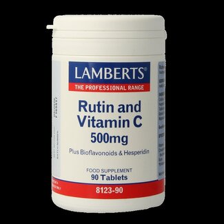 Lamberts Lamberts Vitamine C 500 mg rutine & bioflavonoïdes 90 comprimés
