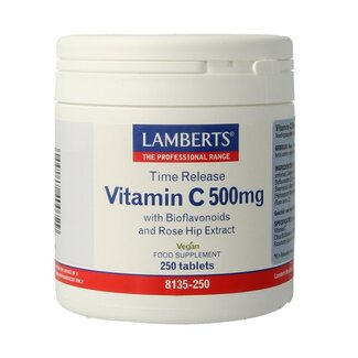 Lamberts Lamberts Vitamine C 500 à libération prolongée & bioflavonoïdes 250 comprimés