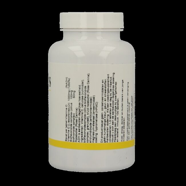 Walthers Vitamine C 1000 mg bioflav/cynorrhodon 100 comprimés