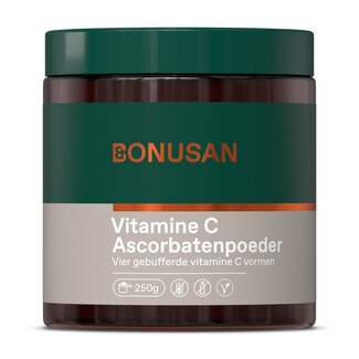 Bonusan Bonusan Vitamine C ascorbatenpoeder 250 Gram