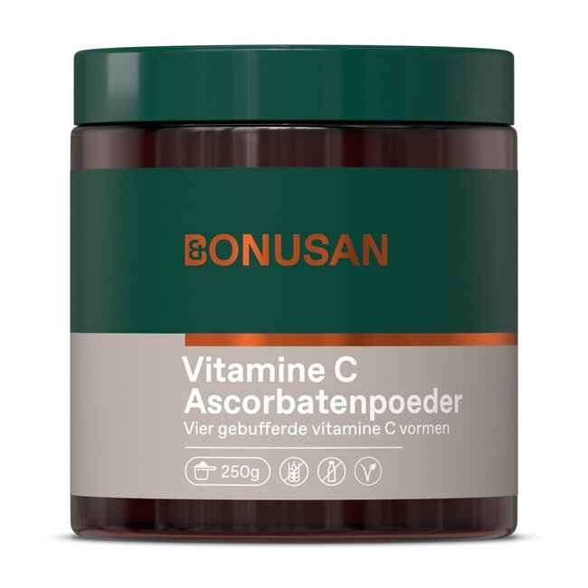 Bonusan Vitamine C ascorbatenpoeder 250 Gram