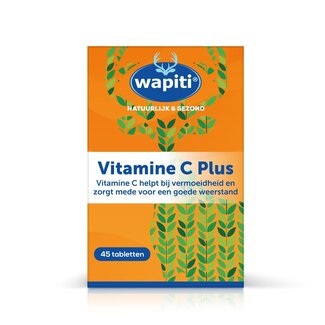 Wapiti Wapiti Vitamine C plus 1000 mg 45 Tabletten