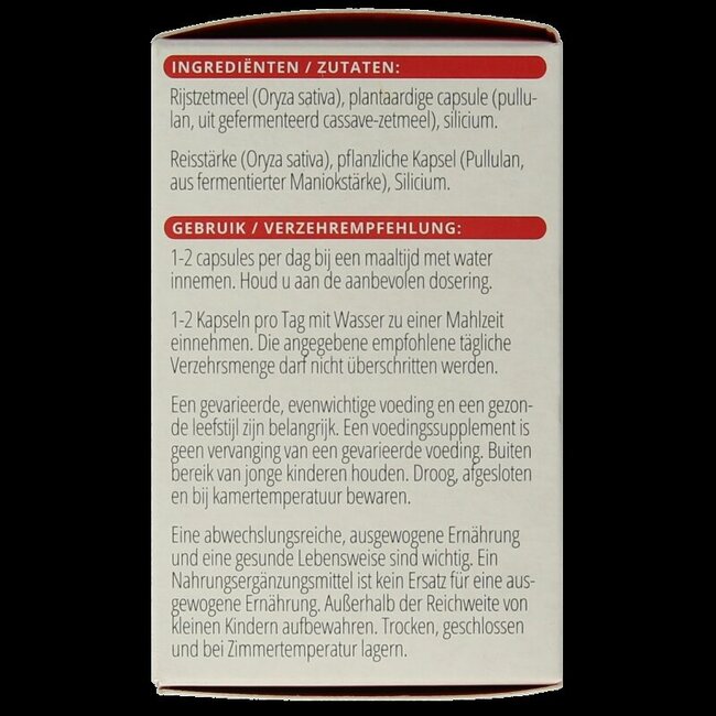 Vitals Silicium MP 100 Gélules