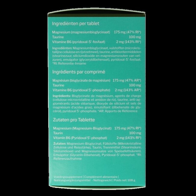 Orthonutrients Magnesium bisglycinate 90 Tabletten