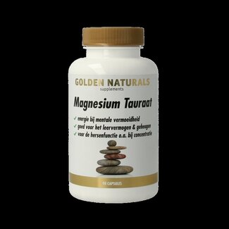 Golden Naturals Golden Naturals Taurate de Magnésium 90 gélules végétales