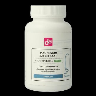 DA DA Magnesium citraat 60 Tabletten