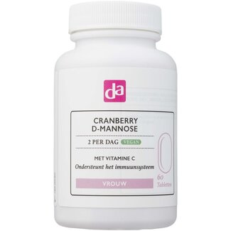 DA DA Cranberry en D-Mannose 60 Tabletten