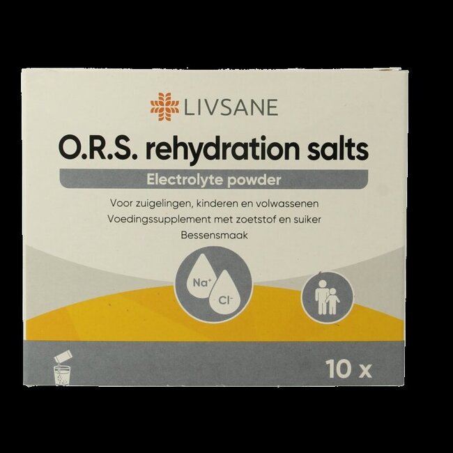Livsane ORS met bessensmaak 10 Sachets