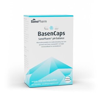 SanoPharm SanoPharm BasenCaps 60 Vegetarische capsules