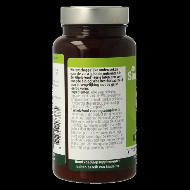 SanoPharm Zinc wholefood 30 Gélules