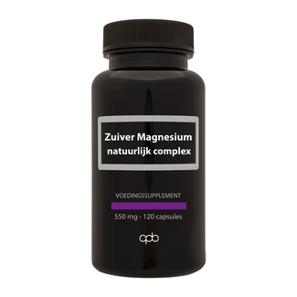 APB Holland APB Holland Zuiver magnesium natuurlijk complex 550mg 120 Capsules