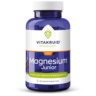 Vitakruid Vitakruid Magnesium junior 90 Kauwtabletten