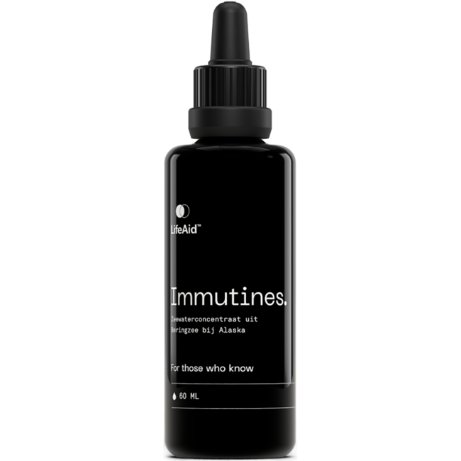 Lifeaid Immutines - levend zeewater concentraat 60 Milliliter