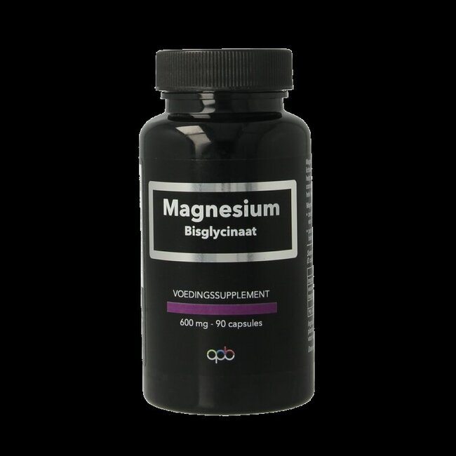 APB Holland Magnesium bisglycinaat puur 600mg 90 Capsules