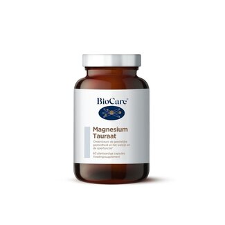 BioCare BioCare Magnesium tauraat 60 Vegetarische capsules