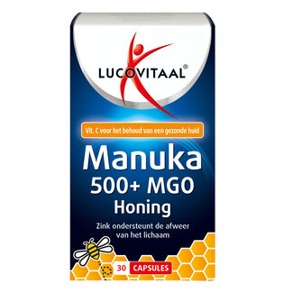Lucovitaal Lucovitaal Manuka honing zink capsules 30 Capsules