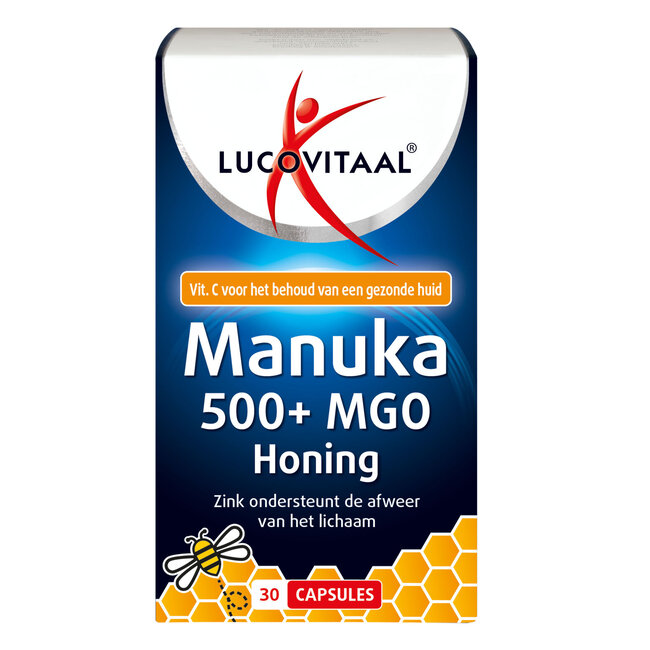 Lucovitaal Manuka honing zink capsules 30 Capsules