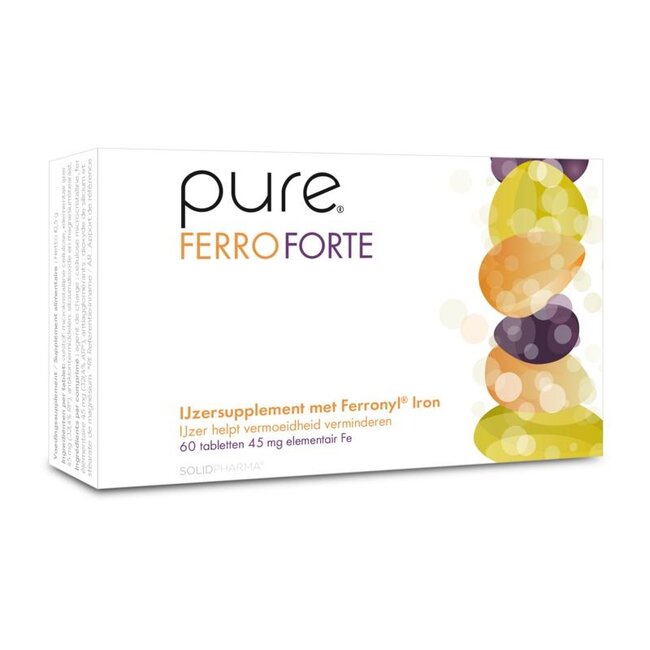 Pure Ferro forte 45mg 60 Tabletten