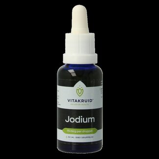 Vitakruid Vitakruid Jodium Nascent (Natriumjodide) Druppels Vloeibaar 30 Milliliter