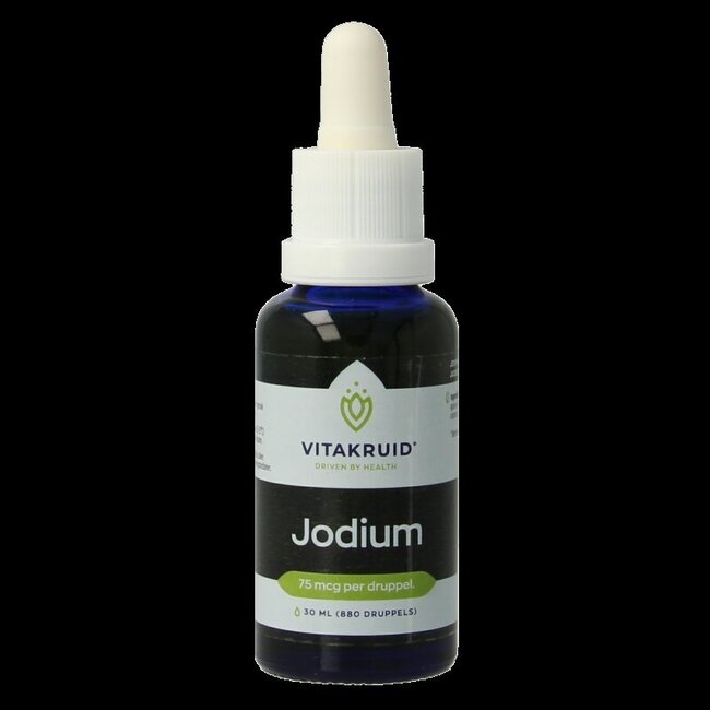 Vitakruid Jodium Nascent (Natriumjodide) Druppels Vloeibaar 30 Milliliter