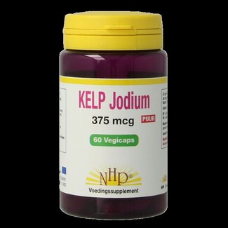 NHP NHP Kelp jodium 375mcg 60 Vegetarische capsules
