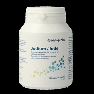 Metagenics Metagenics Jodium 120 Capsules