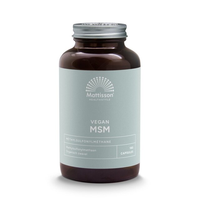 Mattisson MSM 800mg 180 Vegetarische capsules