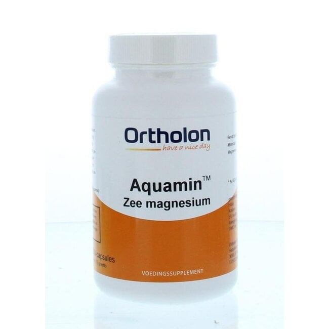 Ortholon Aquamin zee magnesium 120 Vegetarische capsules