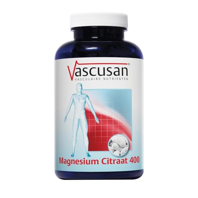 Vascusan Magnesium citraat 400 200 Tabletten