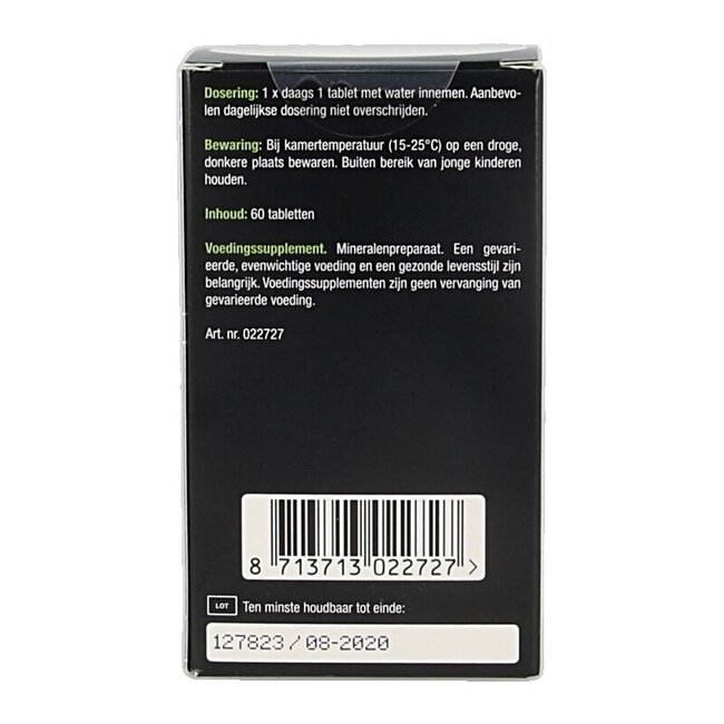 Lucovitaal Zink methionine & koper 60 Tabletten