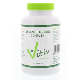 Vitiv Vitiv Groenlipmossel complex 90 Tabletten
