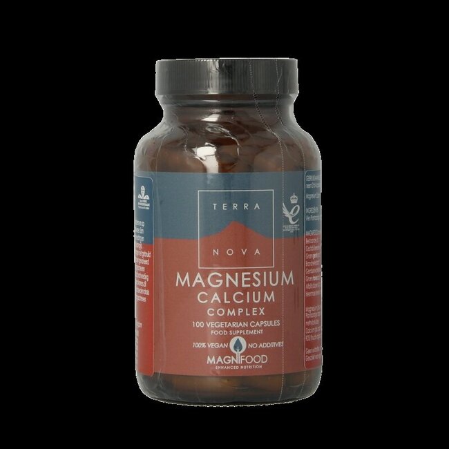 Terranova Magnesium calcium 2:1 complex 100 Vegetarische capsules