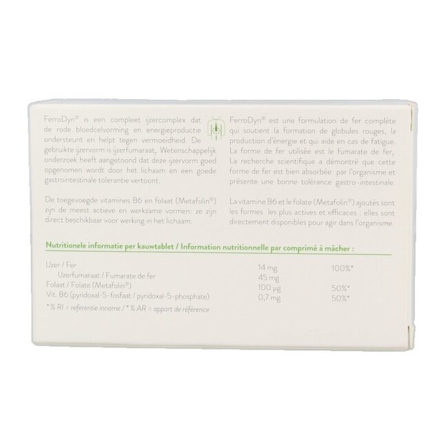 Metagenics Ferrodyn 84 Kauwtabletten