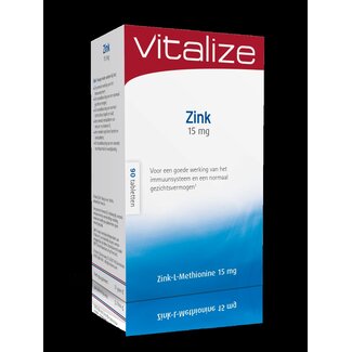 Vitalize Vitalize Zink 15mg 90 Tabletten