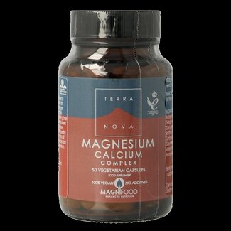 Terranova Terranova Magnesium calcium 2:1 complex 50 Vegetarische capsules