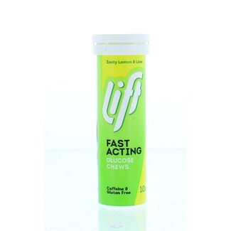 Lift Lift Zesty lemon & lime glucose 10 Tabletten