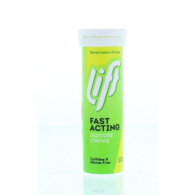 Lift Zesty lemon & lime glucose 10 Tabletten