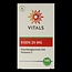 Vitals IJzer 25mg met vitamine C 100 Capsules