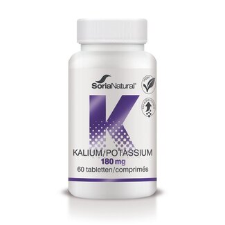 Soria Natural Soria Natural Kalium potassium 180mg 60 Tabletten