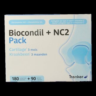 Trenker Trenker Biocondil 180 tabs + NC2 90 caps pack 1 Set