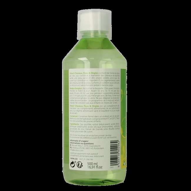 Vitasil Peau cheveux & ongles 500 Millilitres